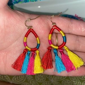 Colorful Tassel Earrings